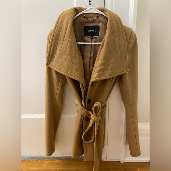 Aritzia Jackets & Coats Aritzia Babaton Wool Coat Xxs Poshmark